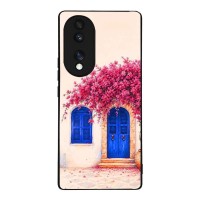 Θήκη Sonique Greek Island Muse Series για Honor 70 5G Ροζ Μπουκαμβίλια