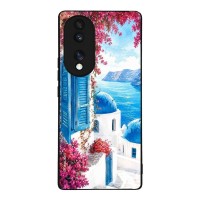 Θήκη Sonique Greek Island Muse Series για Honor 70 5G Σαντορινό Γαλάζιο