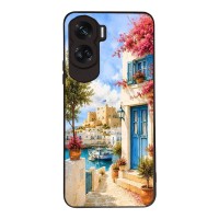 Θήκη Sonique Greek Island Muse Series για Honor 90 Lite 5G Ροδίτικο Λιμάνι