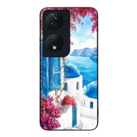Θήκη Sonique Greek Island Muse Series για Honor 90 Smart 5G / Honor X7b Σαντορινό Γαλάζιο