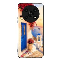 Θήκη Sonique Greek Island Muse Series για Honor Magic4 Lite 5G Ηλιοβασίλεμα Σαντορίνης