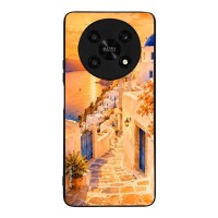 Θήκη Sonique Greek Island Muse Series για Honor Magic4 Lite 5G Ηλιοβασίλεμα στην Οία