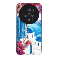 Θήκη Sonique Greek Island Muse Series για Honor Magic5 Pro 5G Σαντορινό Γαλάζιο