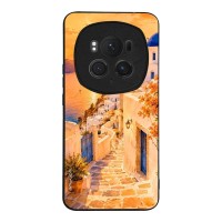 Θήκη Sonique Greek Island Muse Series για Honor Magic6 Pro 5G Ηλιοβασίλεμα στην Οία