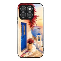 Θήκη Sonique Greek Island Muse Series για Honor X8b Ηλιοβασίλεμα Σαντορίνης