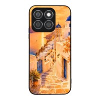 Θήκη Sonique Greek Island Muse Series για Honor X8b Ηλιοβασίλεμα στην Οία