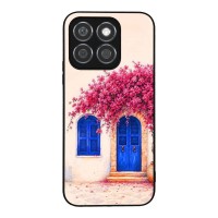 Θήκη Sonique Greek Island Muse Series για Honor X8b Ροζ Μπουκαμβίλια