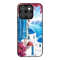 Θήκη Sonique Greek Island Muse Series για Honor X8b Σαντορινό Γαλάζιο