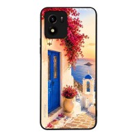 Θήκη Sonique Greek Island Muse Series για VIVO Y01 4G Ηλιοβασίλεμα Σαντορίνης