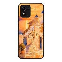 Θήκη Sonique Greek Island Muse Series για VIVO Y01 4G Ηλιοβασίλεμα στην Οία