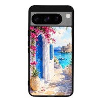 Θήκη Sonique Greek Island Muse Series για Google Pixel 8 Pro 5G Σοκάκι Ρόδου