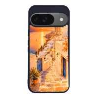 Θήκη Sonique Greek Island Muse Series για Google Pixel 9 5G Ηλιοβασίλεμα στην Οία