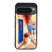Θήκη Sonique Greek Island Muse Series για Google Pixel 9 Pro 5G Ηλιοβασίλεμα Σαντορίνης