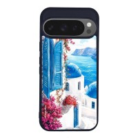 Θήκη Sonique Greek Island Muse Series για Google Pixel 9 Pro 5G Σαντορινό Γαλάζιο