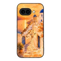 Θήκη Sonique Greek Island Muse Series για Google Pixel 9a 5G Ηλιοβασίλεμα στην Οία