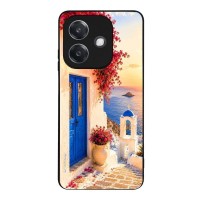 Θήκη SoniqueGreek Island Muse Series για Oppo A40 Ηλιοβασίλεμα Σαντορίνης