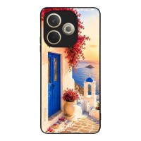 Θήκη SoniqueGreek Island Muse Series για Oppo A5 Pro 5G Ηλιοβασίλεμα Σαντορίνης