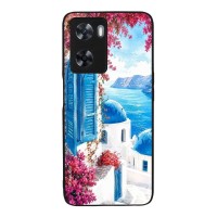 Θήκη SoniqueGreek Island Muse Series για Oppo A57 4G / Oppo A57s Σαντορινό Γαλάζιο