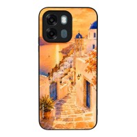 Θήκη SoniqueGreek Island Muse Series για Oppo A6 4G / Oppo A6 5G / Oppo A6x 4G / Oppo A6x 5G / Oppo A6k 4G Ηλιοβασίλεμα στην Οία