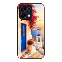 Θήκη SoniqueGreek Island Muse Series για Oppo A6 Pro 5G Ηλιοβασίλεμα Σαντορίνης