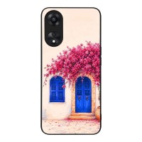 Θήκη SoniqueGreek Island Muse Series για Oppo A78 5G Ροζ Μπουκαμβίλια
