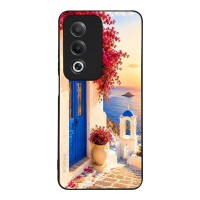 Θήκη SoniqueGreek Island Muse Series για Oppo A80 5G Ηλιοβασίλεμα Σαντορίνης