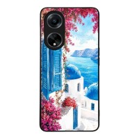 Θήκη SoniqueGreek Island Muse Series για Oppo A98 5G Σαντορινό Γαλάζιο
