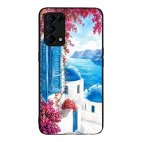 Θήκη SoniqueGreek Island Muse Series για Oppo Find X3 Lite 5G Σαντορινό Γαλάζιο