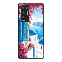 Θήκη SoniqueGreek Island Muse Series για Oppo Find X3 Neo 5G Σαντορινό Γαλάζιο