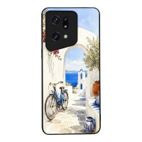 Θήκη SoniqueGreek Island Muse Series για Oppo Find X5 Pro 5G Πέρασμα στο Αιγαίο
