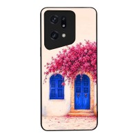 Θήκη SoniqueGreek Island Muse Series για Oppo Find X5 Pro 5G Ροζ Μπουκαμβίλια