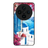 Θήκη SoniqueGreek Island Muse Series για Oppo Find X8 Pro 5G Σαντορινό Γαλάζιο