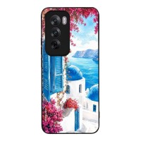 Θήκη SoniqueGreek Island Muse Series για Oppo Reno12 5G Σαντορινό Γαλάζιο