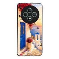 Θήκη SoniqueGreek Island Muse Series για Oppo Reno12 F 5G / Oppo Reno12 FS 5G Ηλιοβασίλεμα Σαντορίνης