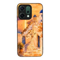 Θήκη SoniqueGreek Island Muse Series για Oppo Reno14 5G Ηλιοβασίλεμα στην Οία