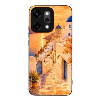 Θήκη SoniqueGreek Island Muse Series για Oppo Reno14 Pro 5G Ηλιοβασίλεμα στην Οία