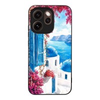 Θήκη SoniqueGreek Island Muse Series για Oppo Reno15 Pro 5G Σαντορινό Γαλάζιο
