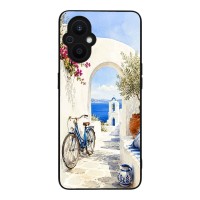 Θήκη SoniqueGreek Island Muse Series για Oppo Reno7 Lite 5G / Oppo Reno8 Lite 5G Πέρασμα στο Αιγαίο