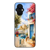Θήκη SoniqueGreek Island Muse Series για Oppo Reno7 Lite 5G / Oppo Reno8 Lite 5G Ροδίτικο Λιμάνι