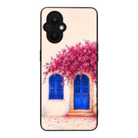 Θήκη SoniqueGreek Island Muse Series για Oppo Reno7 Lite 5G / Oppo Reno8 Lite 5G Ροζ Μπουκαμβίλια