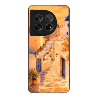 Θήκη Sonique Greek Island Muse  Series για OnePlus 11 5G Ηλιοβασίλεμα στην Οία