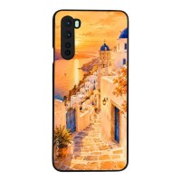 Θήκη Sonique Greek Island Muse  Series για OnePlus Nord Ηλιοβασίλεμα στην Οία