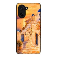 Θήκη Sonique Greek Island Muse  Series για OnePlus Nord CE 5 5G Ηλιοβασίλεμα στην Οία