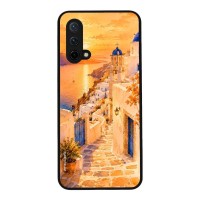 Θήκη Sonique Greek Island Muse  Series για OnePlus Nord CE 5G Ηλιοβασίλεμα στην Οία