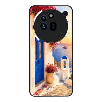 Θήκη Sonique Greek Island Muse Series για Nothing Phone 3a Pro Ηλιοβασίλεμα Σαντορίνης