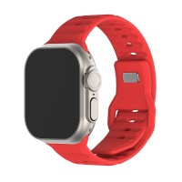 Λουράκι Σιλικόνης ColorWave Sonique για Apple Watch (42/44/45/49MM) Κόκκινο