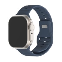 Λουράκι Σιλικόνης ColorWave Sonique για Apple Watch (42/44/45/49MM) Μπλε Σκούρο
