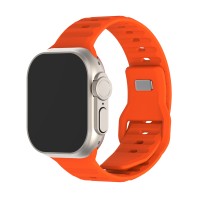 Λουράκι Σιλικόνης ColorWave Sonique για Apple Watch (42/44/45/49MM) Πορτοκαλί