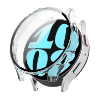 Θήκη Προστασία PC + Tempered Glass Sonique για Samsung Galaxy Watch 6 44mm Διάφανο