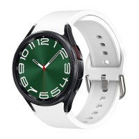 Λουράκι Σιλικόνης Soft Band Sonique για Samsung Galaxy Watch 4/5/6/7/FE Λευκό